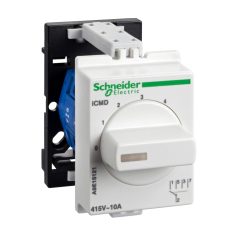   Schneider A9E15121 ACTI9 iCMD DIN sínes választókapcsoló, 4 csatornás, 10A, 2P, U 415VAC