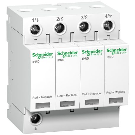 Schneider A9L20400 ACTI9 iPRD túlfeszültség-korlátozó, cserélhető betéttel 20kA, 4P, 350V