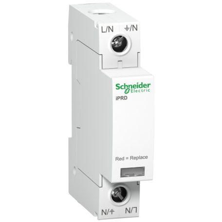 Schneider A9L40100 ACTI9 iPRD túlfeszültség-korlátozó, cserélhető betéttel 40kA, 1P, 350V