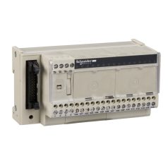   Schneider ABE7H16S21 16 DI/O, 24VDC, Isolator per csatornás, LED, Screw connection