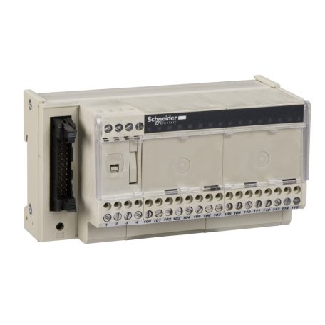 Schneider ABE7H16S21 16 DI/O, 24VDC, Isolator per csatornás, LED, Screw connection