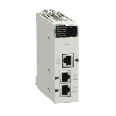   Schneider BMXNOM0200 X80 kommunikációs modul, 2x RS232/RS485