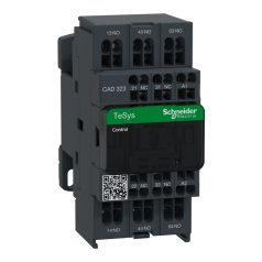   Schneider CAD323FE7 Segédkapcsoló, 115V AC, 50/60Hz, rugós