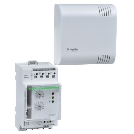 Schneider CCT15841 ACTI9 TH4 elektronikus termosztát, érzékelővel