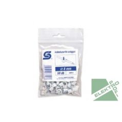   Somogyi Elektronic CHR5 Kábelbilincs szöggel 5mm-es vezetékhez 50db/csomag @