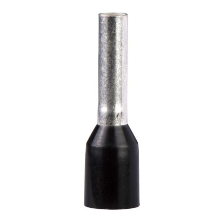 Schneider DZ5CE015D Érvéghüvely 1,5 mm2 DIN 10x100db blisteres kiszerelésben fekete L=13,5mm
