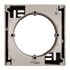   Schneider EPH6100169 Asfora 1-es kiemelőkeret, vízszintesen sorolható, bronz