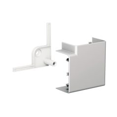   Schneider ISM11153 OPTILINE 70 kanyarelem 90°, 80x55 mm, alumínium #