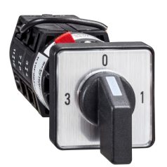   Schneider K10F003MCH Harmony K komplett bütykös 3 fokozatú árammérő választókapcsoló,Ø16-22mm furat