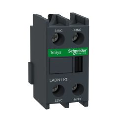   Schneider LADN11G Segédérintkező blokk, homloklapi, 1Z+1NY, EN50012