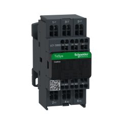   Schneider LC1D093B7 AC mágneskapcsoló, 4kW/9A (400V, AC3), rugós csatlakozás, 1Z+1NY