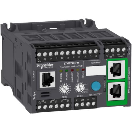 Schneider LTMR08EFM TesysT vezérlő ETHERNET 0,4-8A 230VAC