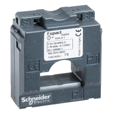 Schneider LV480887 ISFL250-630 1 CT áramváltó blok 400/5-cl 1-5VA, szakaszolókapcsoló-biztosító