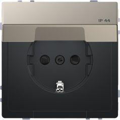   Schneider MTN2314-6050 MERTEN D-Life 2P+F csatlakozóaljzat,rugós bekötés,16 A,IP44,nikkel