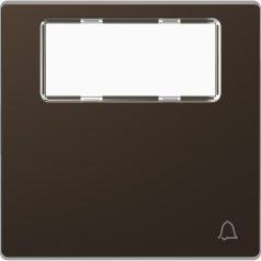   Schneider MTN3365-6052 MERTEN D-Life Feliratozható billentyű, csengőjellel, mokka