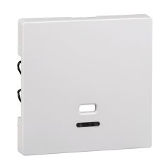   Schneider MTN3380-0325 MERTEN Fedlap húzózsinóros kapcsolókhoz,System-M,aktív fehér,antibakteriális