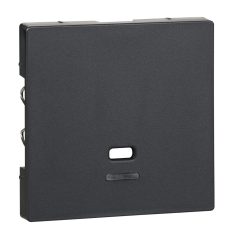   Schneider MTN3380-0414 MERTEN Fedlap húzózsinóros kapcsolókhoz, Sytem-M, antracit