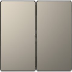   Schneider MTN3400-6050 MERTEN D-Life Dupla billentyű, nikkel #