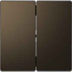 Schneider MTN3400-6052 MERTEN D-Life Dupla billentyű, mokka