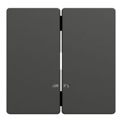   Schneider MTN3420-6034 MERTEN D-Life Dupla billentyű, fényjelzős funkciókhoz, antracit