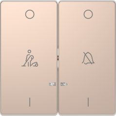   Schneider MTN3429-6051 MERTEN D-Life Dupla billentyű, szállodai funkciókhoz, pezsgő