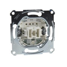   Schneider MTN3636-0000 MERTEN Váltókapcsoló, jelzőfénnyel, rugós bekötés, 16AX