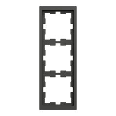 Schneider MTN4030-6534 MERTEN D-Life hármas keret, antracit