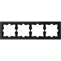   Schneider MTN4040-6503 MERTEN D-Life négyes keret, ónixfekete