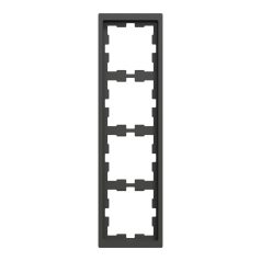 Schneider MTN4040-6534 MERTEN D-Life négyes keret antracit