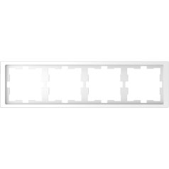   Schneider MTN4040-6535 MERTEN D-Life négyes keret, lótuszfehér