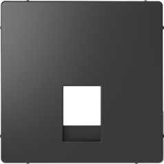   Schneider MTN4215-6034 MERTEN D-Life Fedlap RJ11/RJ12 aljzatokhoz, antracit