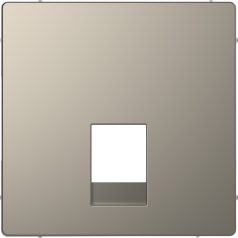   Schneider MTN4215-6050 MERTEN D-Life Fedlap RJ11/RJ12 aljzatokhoz, nikkel