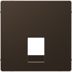   Schneider MTN4215-6052 MERTEN D-Life Fedlap RJ11/RJ12 aljzatokhoz, mokka