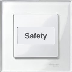   Schneider MTN432319 MERTEN Feliratozható billentyű, System-M, polárfehér