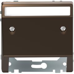   Schneider MTN4540-6052 MERTEN D-Life Kommunikációs fedlap, mokka