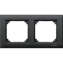   Schneider MTN486214 Merten M-PLAN keret 2-es SystemM antracit 