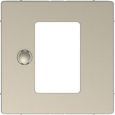   Schneider MTN5775-6033 MERTEN D-Life Fedlap, érintőképernyős  termosztáthoz, szahara