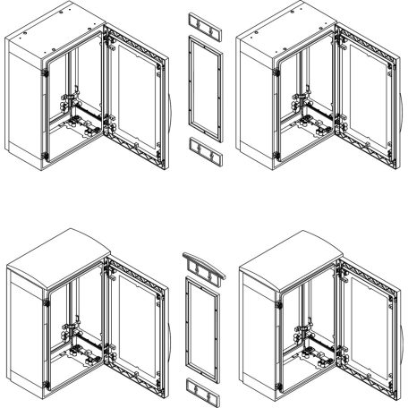 Schneider NSYMUPLA153G PLA összeépítő készlet (1500*320)