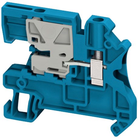 Schneider NSYTRV42NE Csavaros egyszintes n-bontókapocs 1x1 csatlakozás 6,2 mm 4 mm2 32A-es kék