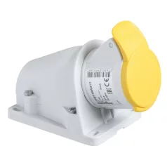   Schneider PKF16W415 PRATIKA Falra szerelhető aljzat, 3P+N+F, 4h, 16A, 130V, IP44, csavaros