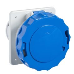   Schneider PKF32G723 PRATIKA Panelre szerelhető egyenes aljzat, 2P+F, 6h, 32A, 250V, IP67, csavaros