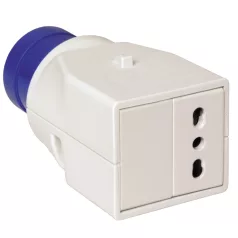   Schneider PKZA201 PRATIKA Adapter, 2P+F, 16A, IP20, olasz (PKZA201)