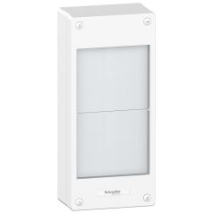   Schneider PRA06218 PRAGMA Illesztődoboz, falon kívüli, 2x7 modul, fehér (Pragma 18M-hoz)
