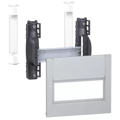   Schneider PRA91065 PRAGMA Beépítő keret illesztődobozokhoz, 7 modul, fehér