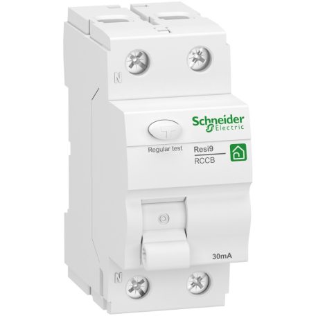 Schneider R9R02225  RESI9 áram-védőkapcsoló, A osztály, 2P, 25A, 30mA