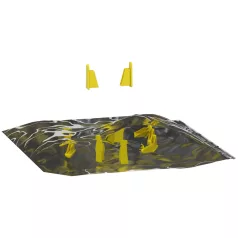   Schneider R9XE110 RESI9 véglezáró, 1 pólusú gyűjtősínhez (10db)