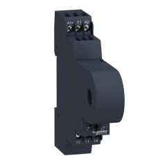   Schneider RM17JC00MW Zelio Control áramfigyelő relé,beépített áramváltóval 2.20A,1CO,5A,24.240VAC/DC