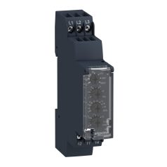   Schneider RM17UAS16 Zelio Control feszültségfigyelő relé, 1CO, 5A, 24…48VAC/DC