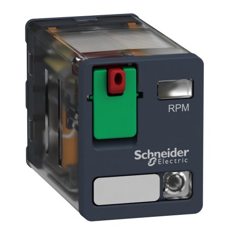 Schneider RPM22P7 Zelio RPM teljesítményrelé, 2CO, 15A, 230VAC, tesztgomb, LED