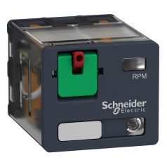   Schneider RPM32B7 Zelio RPM teljesítményrelé, 3CO, 15A, 24VAC, tesztgomb, LED